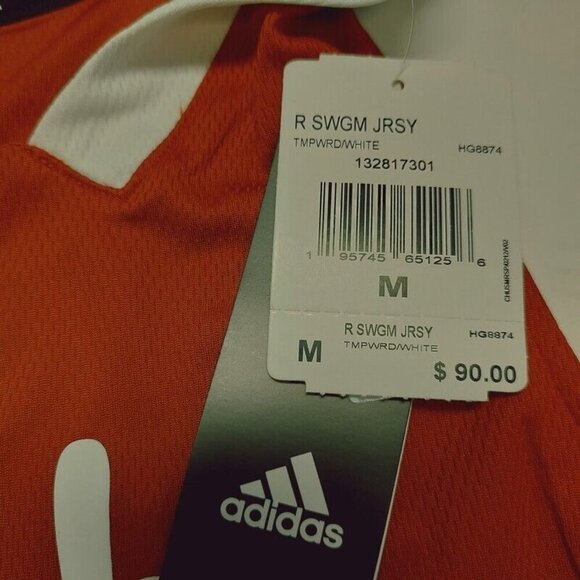 Adidas NCAA Nebraska Cornhuskers Swingman Basketball Jersey #22 Mens Size M Red - Picture 6 of 9